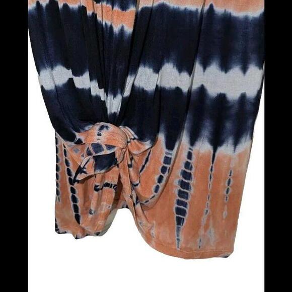 Soft Surroundings Sleeveless Tie Dye Maxi Dress Women's Size Medium - Picture 6 of 8